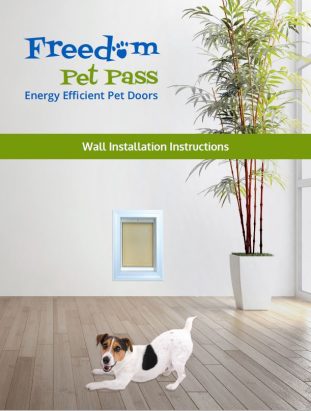 Wall Mount Installation RANGER by Freedom Pet Pass Canada